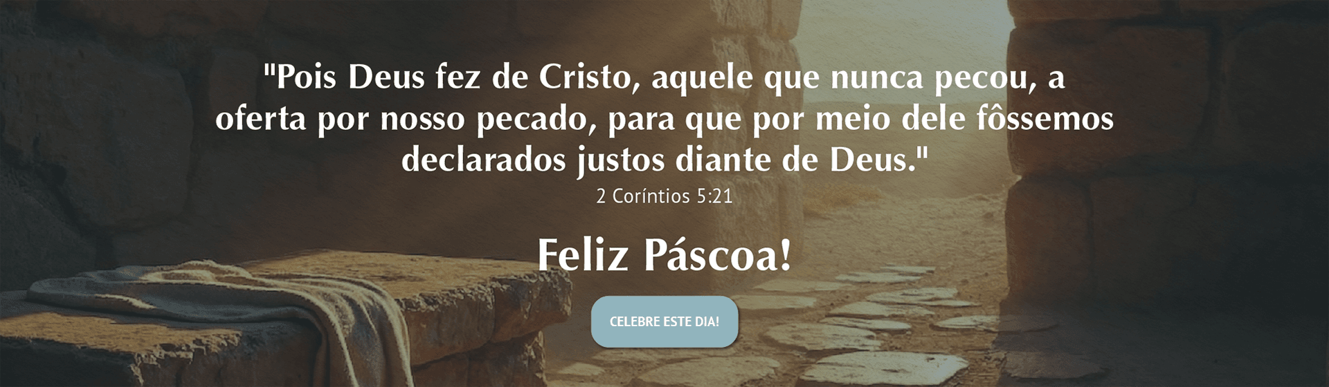 Banner 5: Unidos por Jesus — Sete reflexões de Páscoa